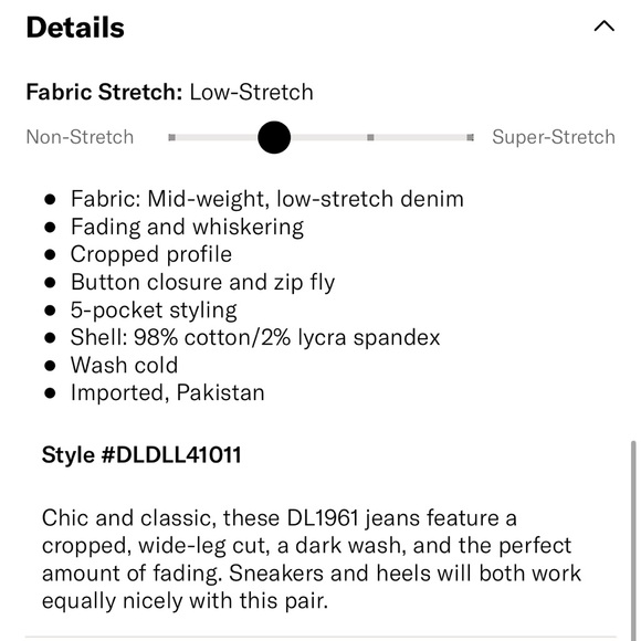 DL1961 Hepburn Wide Leg Vintage Jeans - Picture 6 of 16